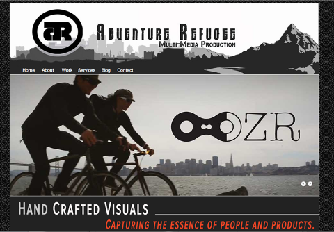 Adventure Refugee Multi-media Production site image for catanzaro creations
